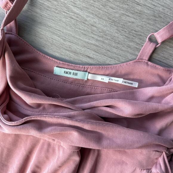 Brand kimchi blue soft dusty rose pink romper - Picture 4 of 5